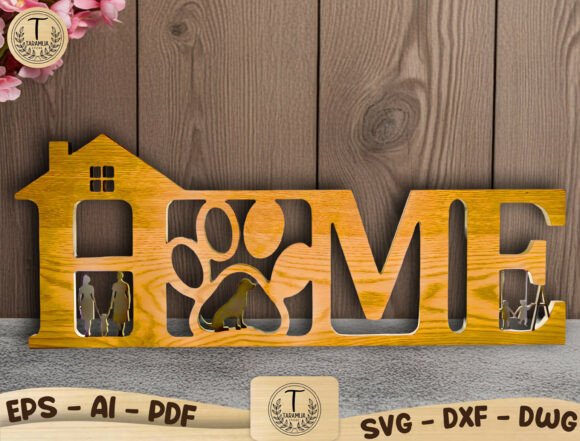 Download Layered Wooden Home Sign SVG - Svg Collection