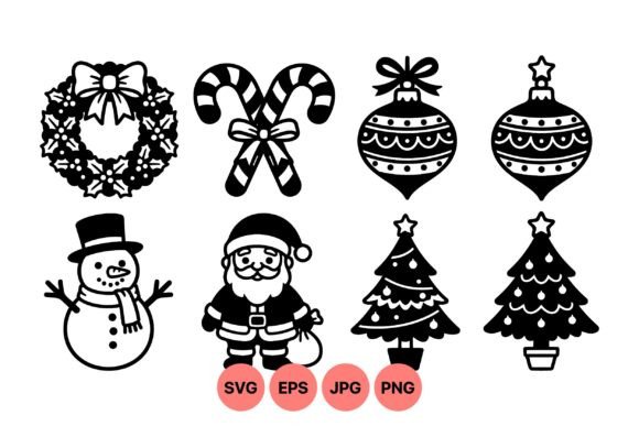 Download Holiday Christmas SVG Clipart - Svg Collection