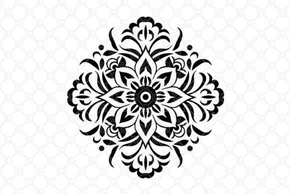 Download Indian Rangoli SVG, Decorative Art, 084 - Svg Collection