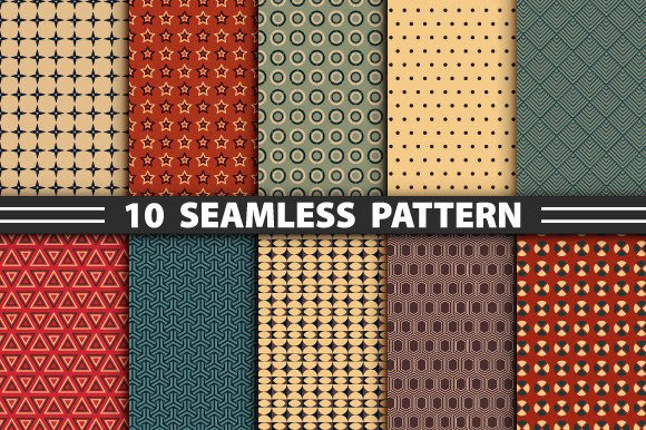 Download Abstract Seamless Pattern of Geometric - Seamless Collection
