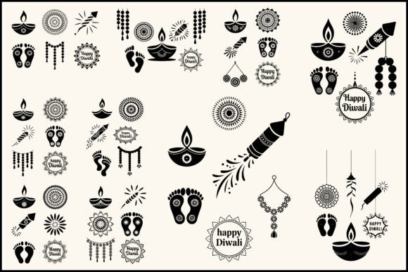 Download Diwali Silhouette SVG Bundle - Svg Collection