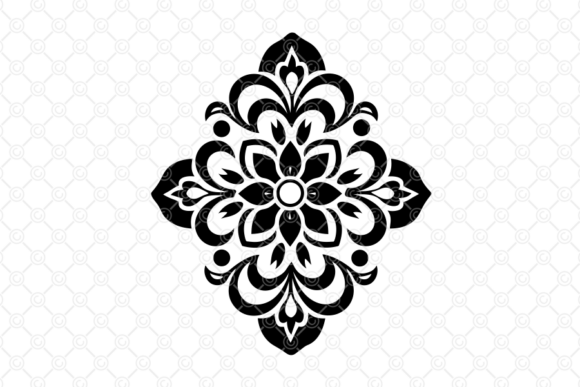 Download Indian Rangoli SVG, Decorative Art, 075 - Svg Collection