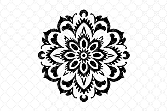 Download Indian Rangoli SVG, Decorative Art, 093 - Svg Collection