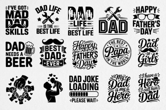 Download Father’s Day SVG Bundle Dad Quotes - Svg Collection