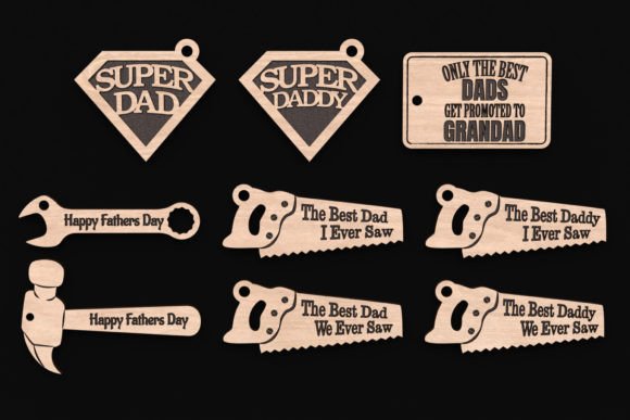 Download Laser Cut Fathers Day Keychain Svg Files - Svg Collection
