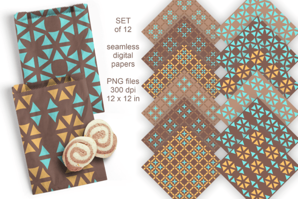 Download Fall Colors Checks Seamless Patterns - Seamless Collection
