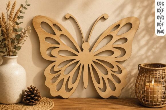 Download Butterfly Wooden Wall Art SVG - Svg Collection