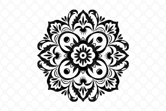 Download Indian Rangoli SVG, Decorative Art, 052 - Svg Collection