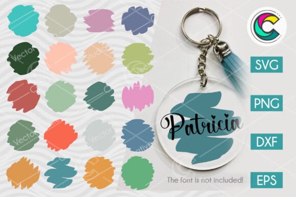 Download Brush Round Keychain SVG Patterns - Svg Collection