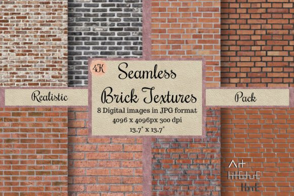 Download Seamless Realistic Brick Textures - Seamless Collection
