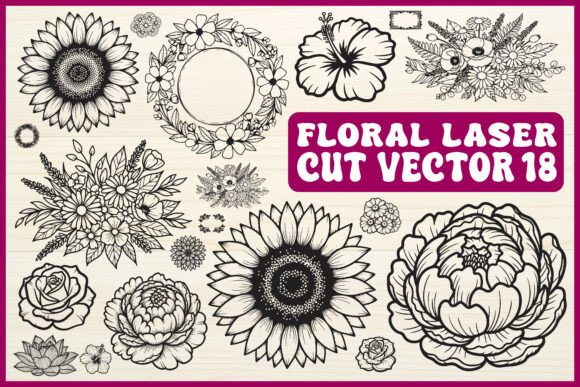 Download Floral Laser Cut SVG Bundle - Svg Collection