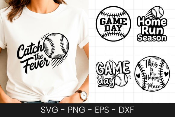 Download Catch Fever Home Run Baseball SVG PNG - Premium Resources
