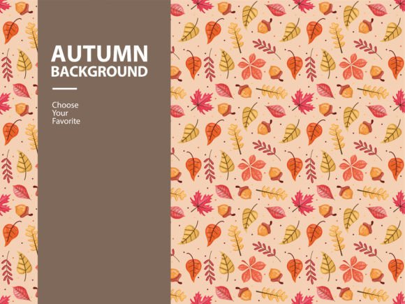 Download Autumn Vector Wallpaper Pattern Seamless - Seamless Collection