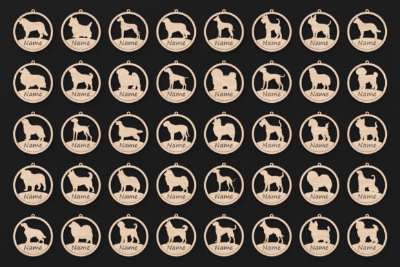 Download Laser Cut Pet Dog Ornaments Svg Files - Svg Collection