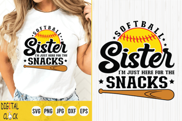 Download Softball Sister Svg, Softball Svg - Svg Collection
