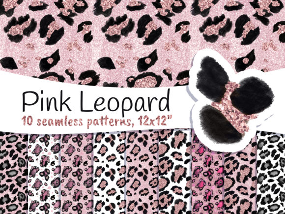 Download Leopard Spots Seamless Patterns - Seamless Collection