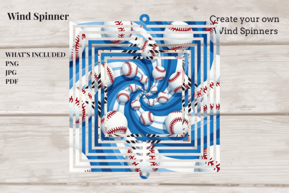 Download Home Run Swirl Wind Spinner - Premium Bundle