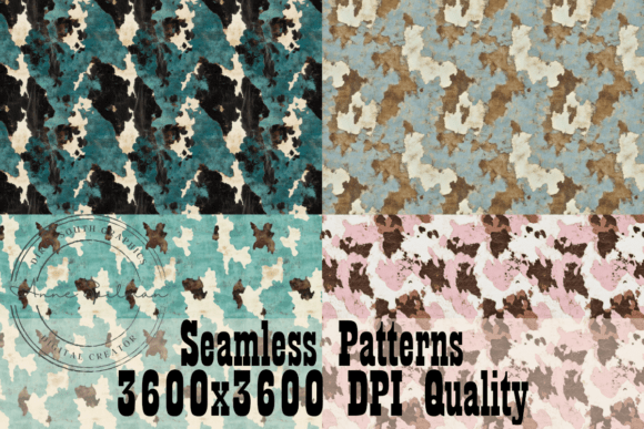 Download Cow Hide Seamless Patterns - Seamless Collection