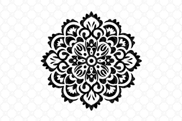 Download Indian Rangoli SVG, Decorative Art, 070 - Svg Collection