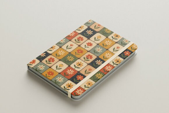 Download Retro Floral Tile Seamless Pattern - Seamless Collection