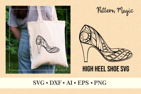 Download Intricate High Heel Shoe SVG - Svg Collection