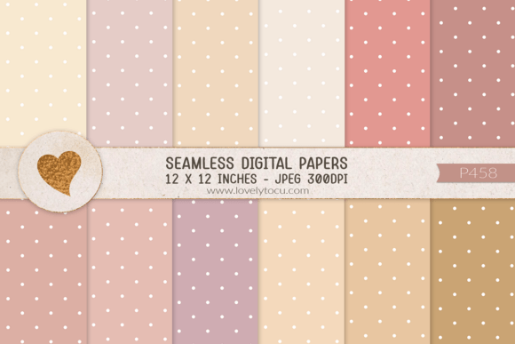 Download Pastel Polka Dot Seamless Paper Pack - Seamless Collection