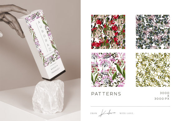 Download Vintage Floral Patterns Collection - Floral pattern Collection
