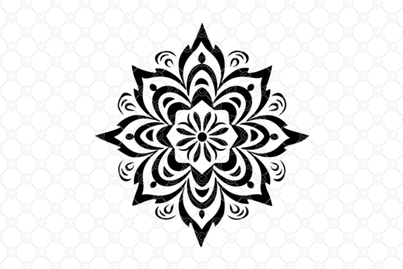 Download Indian Rangoli SVG, Decorative Art, 005 - Svg Collection