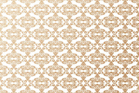 Download Seamlessly Damask Wallpaper Pattern Gold - Seamless Collection